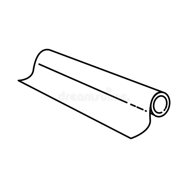 Folienaluminiumikone, Vektorillustration stock abbildung Folienaluminiumikone, Vektorillustration stock abbildung