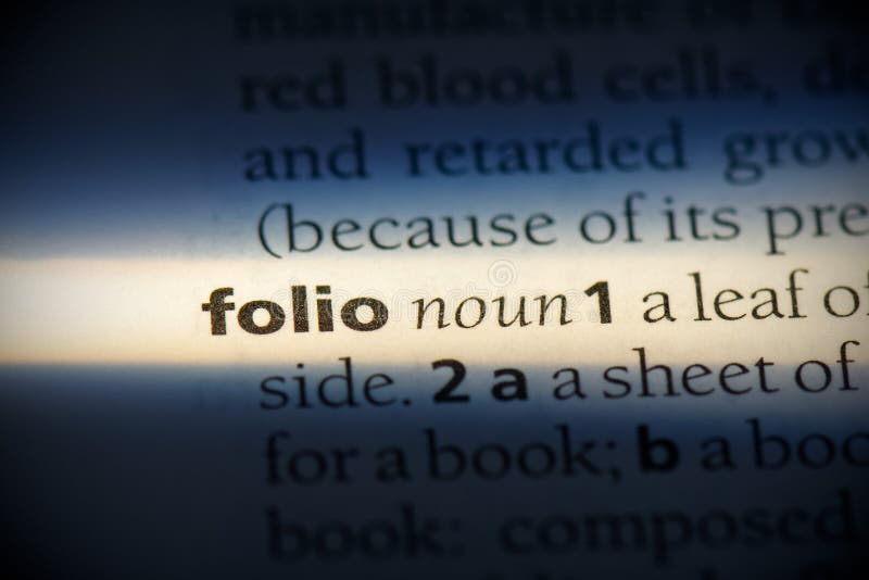 define folio define folio