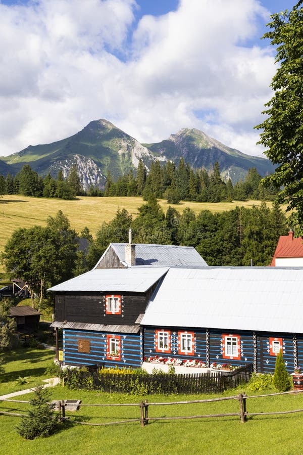 Lidová architektura ve Žďáru pod Belianskými Tatrami, Slovensko