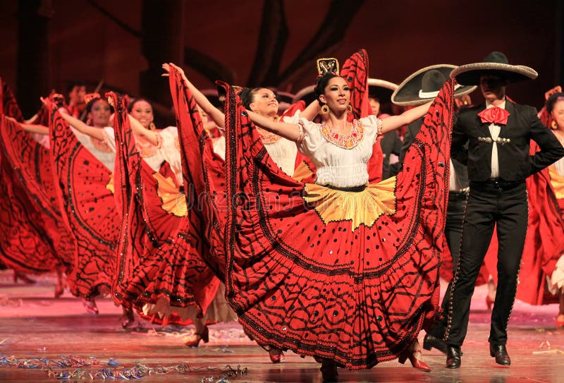 Folklorisches Ballett von Mexiko lizenzfreie stockbilder Folklorisches Ballett von Mexiko lizenzfreie stockbilder