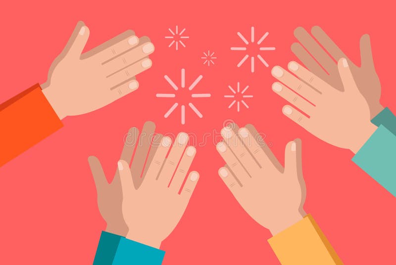 Folla d'applauso delle mani royalty illustrazione gratis Folla d'applauso delle mani royalty illustrazione gratis
