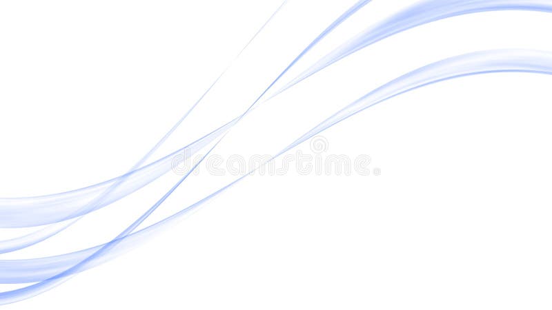 Vagues bleues abstraites illustration libre de droits