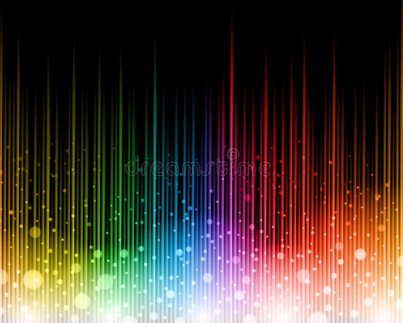 Fond abstract curcubeu stock illustration