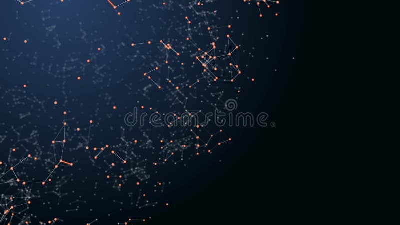 Fond abstract futurist animat. royalty free illustration
