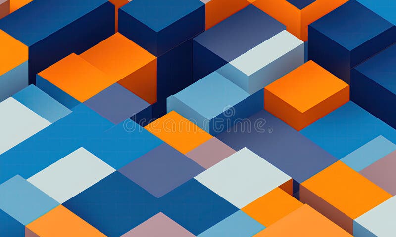 Fond abstract strălucitor al diverselor forme geometrice generate de inteligența artificială. royalty free stock photos