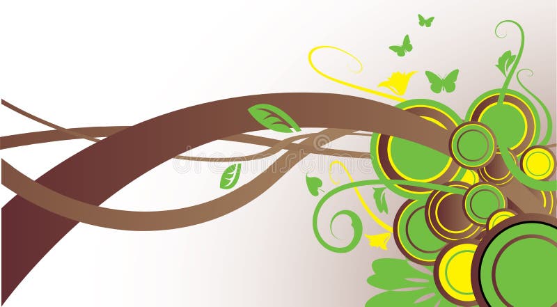 Arrière-plan abstrait illustration de vecteur