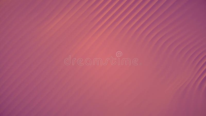Fond abstrait avec animation de rendu 3d avec dégradé de couleur magenta et rose illustration de vecteur