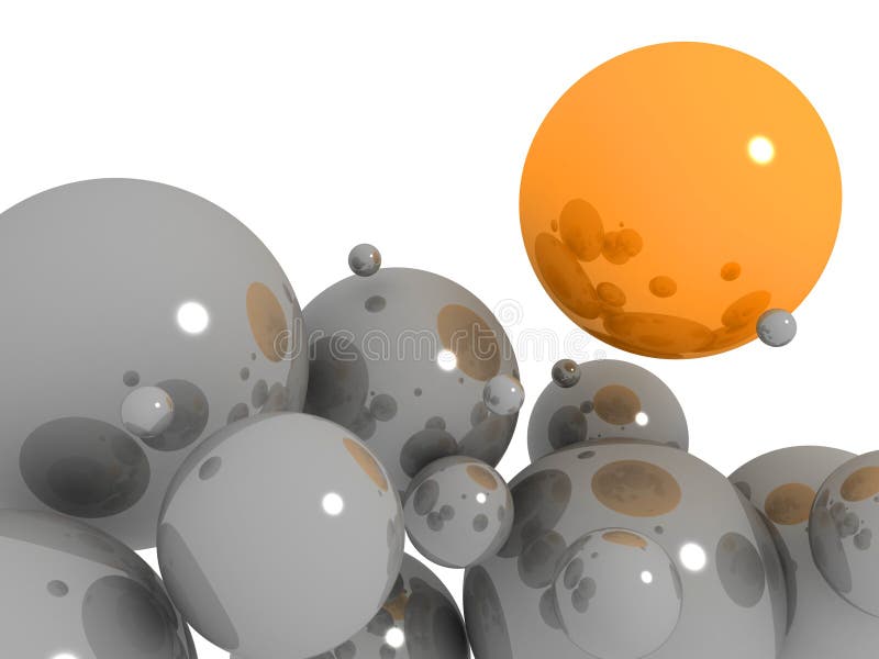 Fond abstrait avec des bulles illustration stock Fond abstrait avec des bulles illustration stock