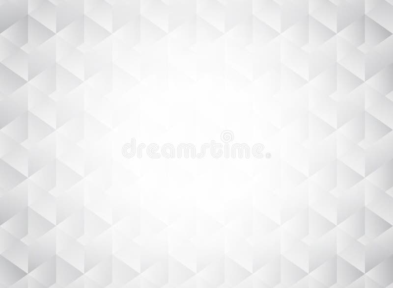 White abstract background with transparent cubes vector illustration. White abstract background with transparent cubes vector illustration