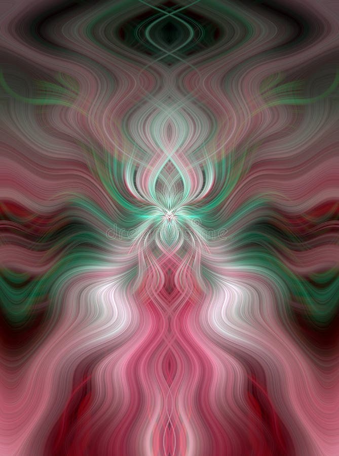 Fond abstrait coloré ondulé. L'industrie moderne graphique. Illustration futuriste de modèle fractal. Effet numérique d'imaginatio. Fond abstrait coloré. Illustration fractale. Fond multi ondulé créatif de couleur. Fond de site Web. Papier peint à la mode anime. Modèle fractal futuriste. Peut être l'utilisation du papier peint de téléphonie mobile d'ordinateur et un décor à la maison comme la toile de papier peint et de l'art mural.