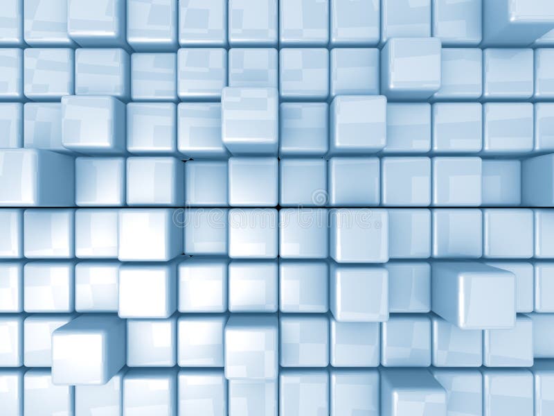 Computer Generated Images - Abstract Background - Cubes. Computer Generated Images - Abstract Background - Cubes.