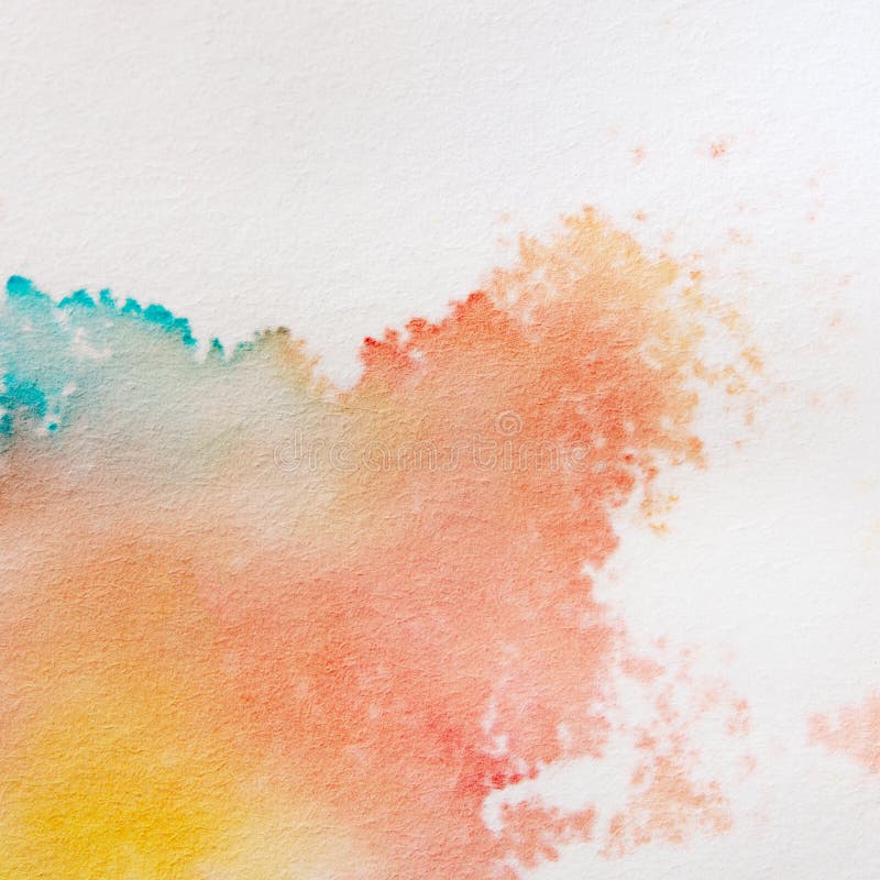 Fond abstrait d'aquarelle Art color? lumineux de peinture de main sur le fond de livre blanc illustration libre de droits Fond abstrait d'aquarelle Art color? lumineux de peinture de main sur le fond de livre blanc illustration libre de droits