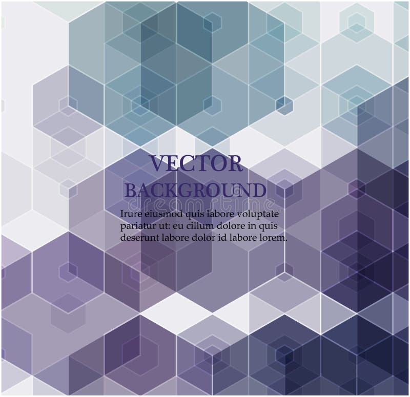 Fond abstrait d'hexagone Conception polygonale de technologie Minimalisme futuriste de Digital illustration stock Fond abstrait d'hexagone Conception polygonale de technologie Minimalisme futuriste de Digital illustration stock