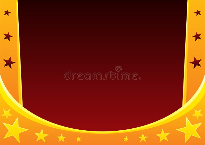 Fond abstrait de cirque illustration stock