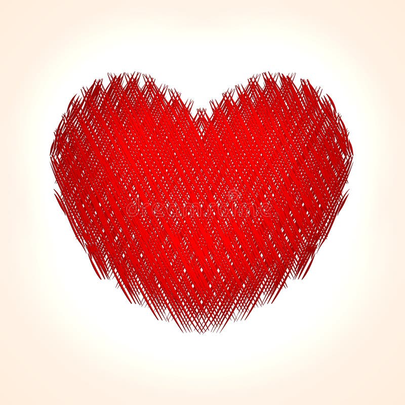 Fond abstrait de coeur de vecteur pour le saint Valentine illustration stock Fond abstrait de coeur de vecteur pour le saint Valentine illustration stock