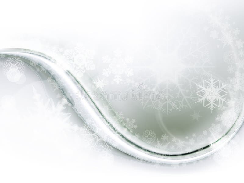 Fond d'hiver abstrait illustration de vecteur