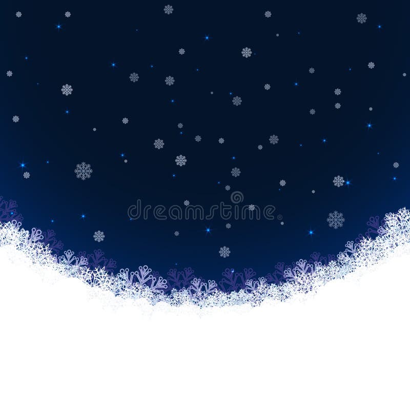 Fond d'hiver abstrait illustration stock