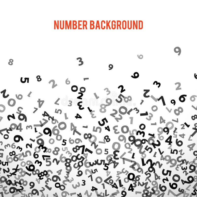 Fond abstrait de nombre de maths Illustration de vecteur illustration de vecteur Fond abstrait de nombre de maths Illustration de vecteur illustration de vecteur