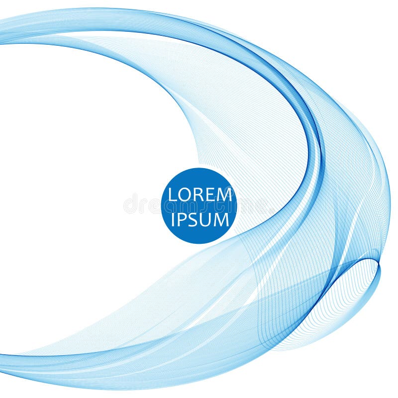 Fond abstrait de vecteur, anneau transparent bleu rond forme de cercle illustration de vecteur Fond abstrait de vecteur, anneau transparent bleu rond forme de cercle illustration de vecteur