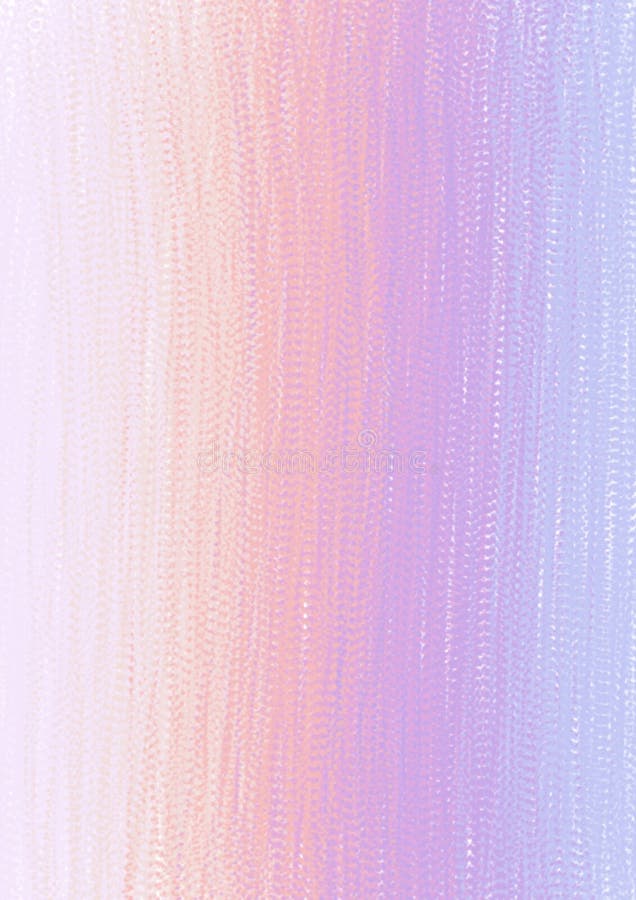 Fond abstrait délicat avec texture de brosse verticale dans des teintes pastel de pêche rose et lavande illustration de vecteur