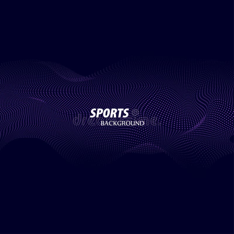 Fond abstrait lumineux avec les vagues dynamiques du style minimaliste Affiche moderne de couleur pour des sports Illustration de illustration libre de droits Fond abstrait lumineux avec les vagues dynamiques du style minimaliste Affiche moderne de couleur pour des sports Illustration de illustration libre de droits