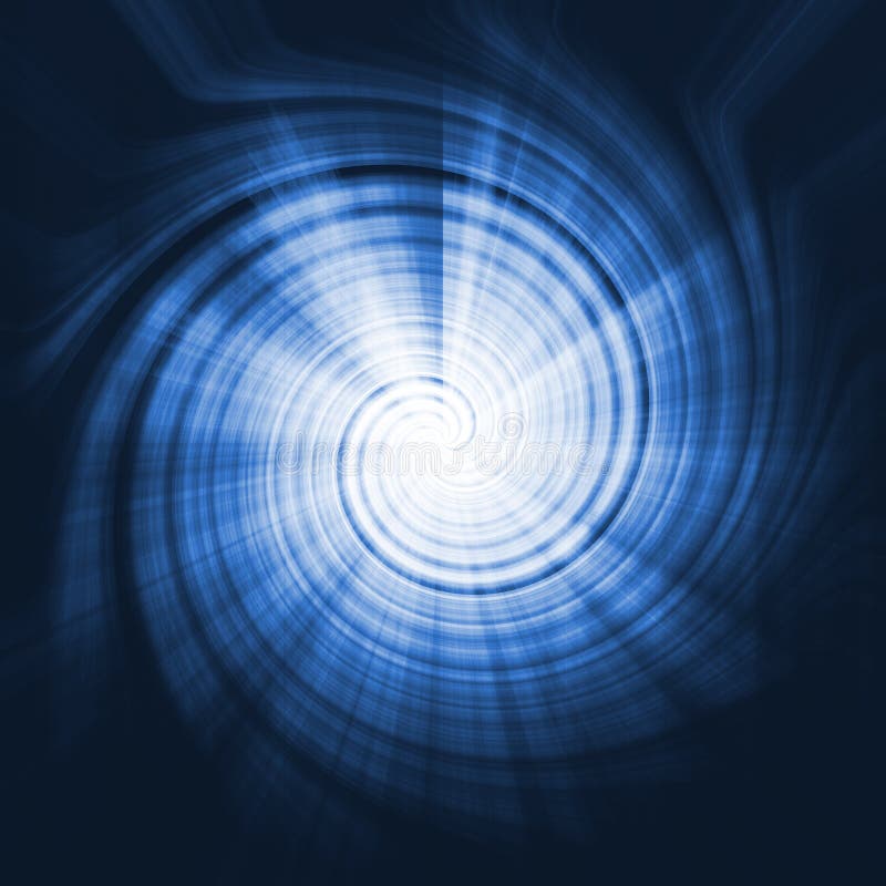Fond abstrait étranger de vortex illustration libre de droits