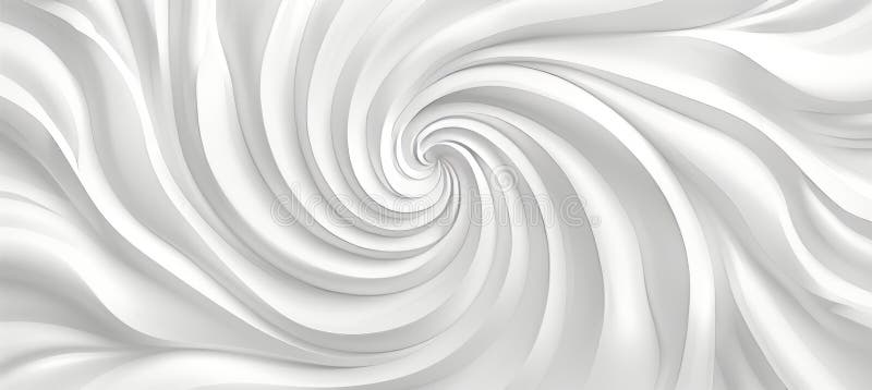 Fond alb abstract cu ondulare ușoară. Forme geometrice minimaliste cu lumină moale. Rezoluție înaltă stock illustration