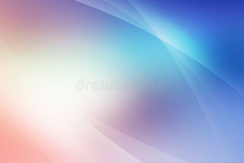 Fond albastru violet roz închis, de culoare bej, abstract, abstract, cu curbe suprapuse în linie de undă. royalty free illustration