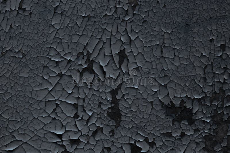 Fond approximatif pour des concepteurs La texture de la vieille peinture noire criquée photographie stock Fond approximatif pour des concepteurs La texture de la vieille peinture noire criquée photographie stock