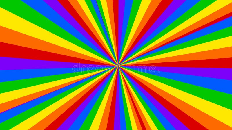 Fond arc-en-ciel rayé circulaire circulaire circulaire rayé animé toutes les couleurs lgbt conceptpop art