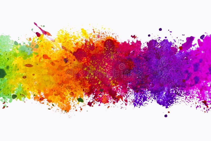 Fond artistique abstrait d'éclaboussure d'aquarelle illustration de vecteur