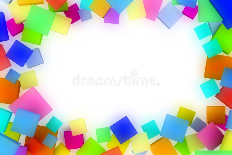 Fond avec les places abstraites illustration stock Fond avec les places abstraites illustration stock