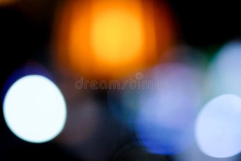 Fond circulaire defocused coloré de lumières de bokeh images libres de droits Fond circulaire defocused coloré de lumières de bokeh images libres de droits