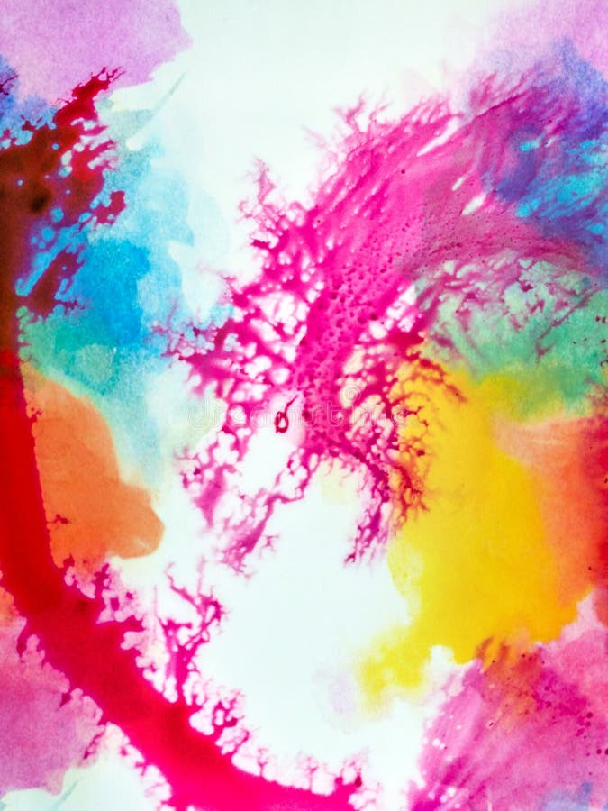 Fond color? créé avec de l'eau les encres et idéal pour des téléphones portables ou des écrans ou comme fond graphique photo stock Fond color? créé avec de l'eau les encres et idéal pour des téléphones portables ou des écrans ou comme fond graphique photo stock