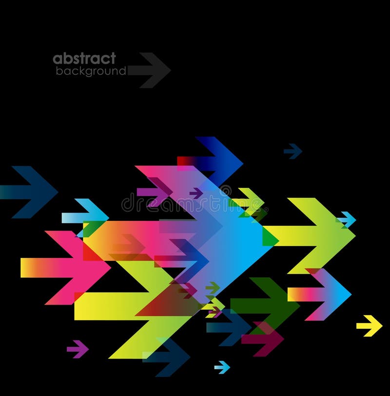 Fond colorat abstract stock illustration