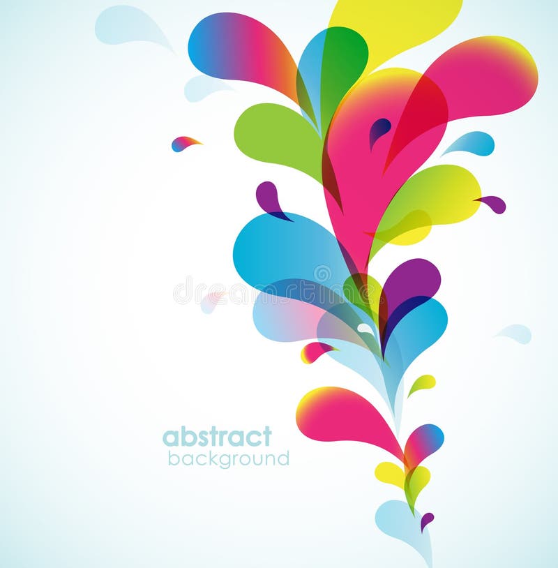Fond colorat abstract. royalty free illustration