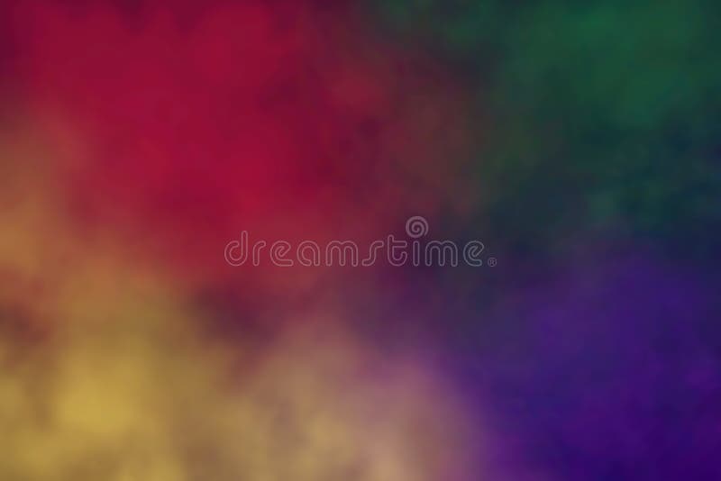Fond colorat de nori de fum. vector illustration