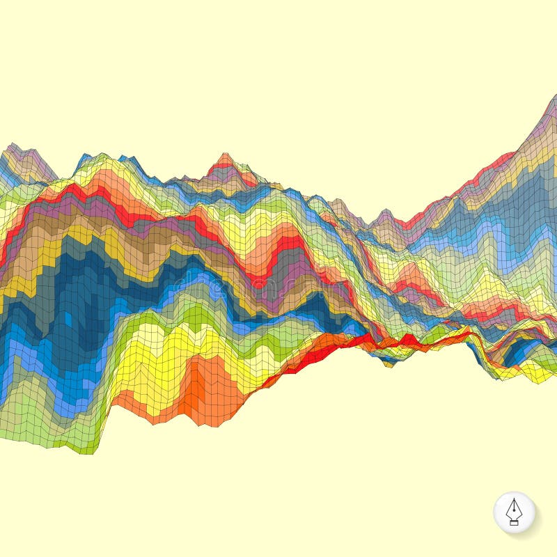 Fond coloré abstrait Vecteur de mosaïque illustration stock Fond coloré abstrait Vecteur de mosaïque illustration stock
