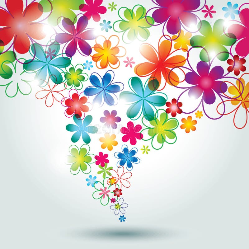 Colorful Flower Background. Image for your design. Colorful Flower Background. Image for your design.