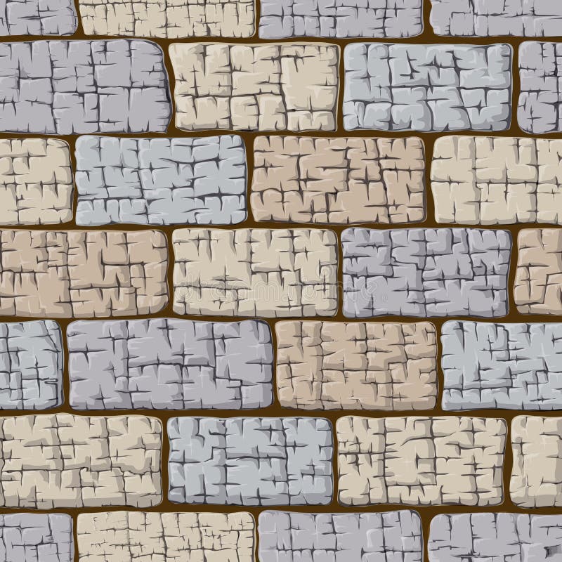 Fond composé des blocs en pierre seamless illustration libre de droits Fond composé des blocs en pierre seamless illustration libre de droits