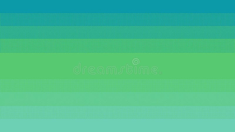 Fond continu animé dans l'art pixel. animation en mode 8 bits, fond de teinte demi-ton vert à bleu. illustration libre de droits