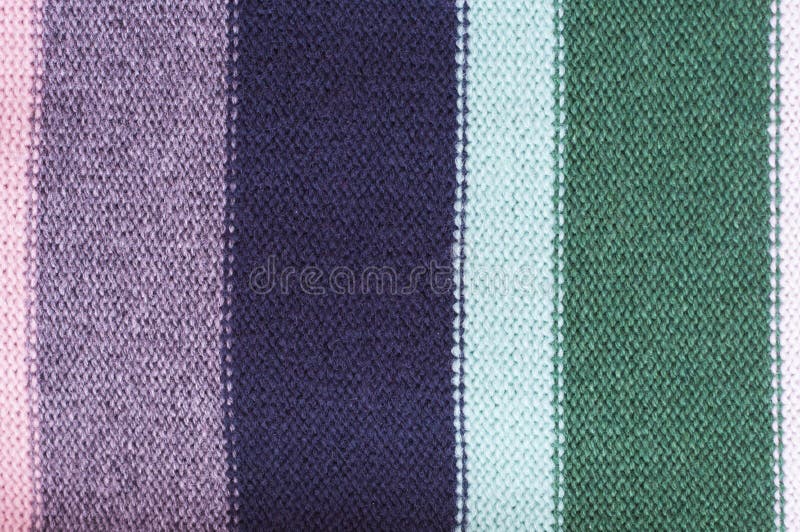 Fond cu textură de culoare tricotată cu dungi royalty free stock photos