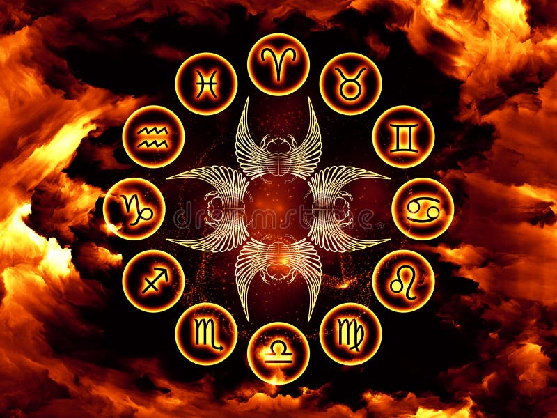Fond d'astrologie images libres de droits Fond d'astrologie images libres de droits