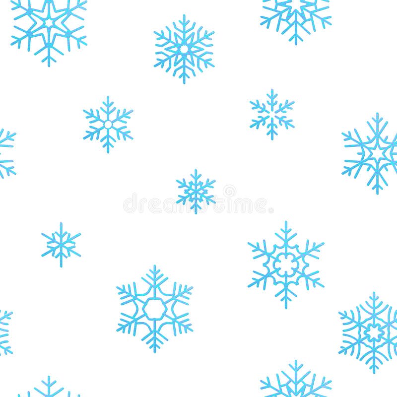 Fond d'effet de décoration de vacances de Joyeux Noël Calibre sans couture de modèle de flocon de neige bleu ENV 10 illustration stock Fond d'effet de décoration de vacances de Joyeux Noël Calibre sans couture de modèle de flocon de neige bleu ENV 10 illustration stock