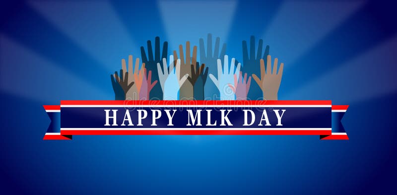 Fond d'illustration de Martin Luther King Day illustration stock Fond d'illustration de Martin Luther King Day illustration stock