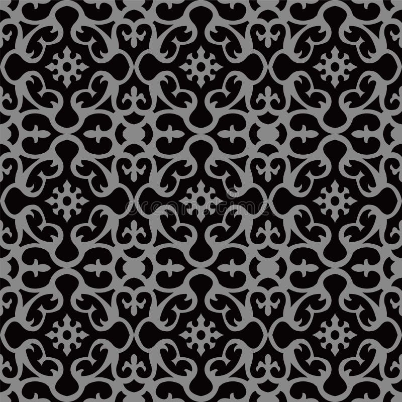 Fond d'image antique foncé élégant de fleur en spirale de kaléidoscope illustration libre de droits Fond d'image antique foncé élégant de fleur en spirale de kaléidoscope illustration libre de droits