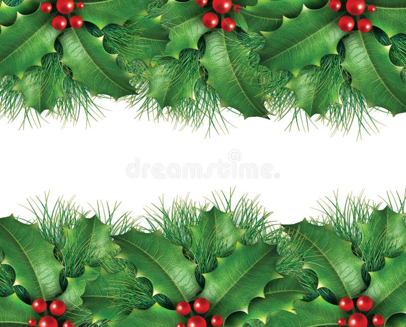 Image de fond de Noël avec pin vert illustration de vecteur