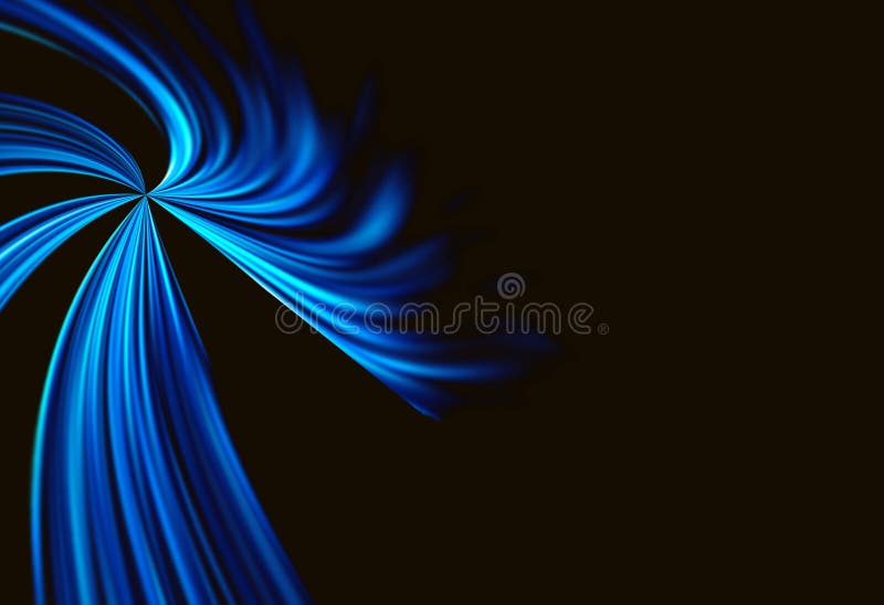 Fond d'imagination de flamme bleue illustration libre de droits