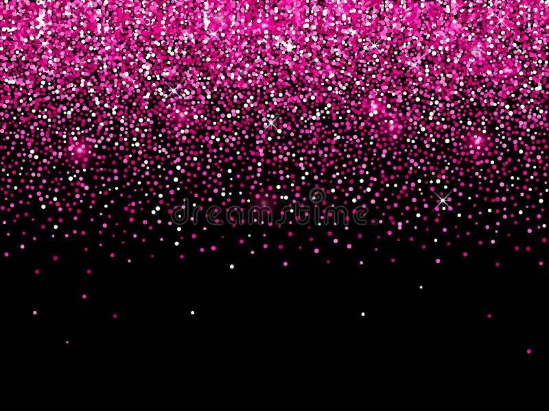 Fond d'étincelle de confettis de scintillement d'or de rose de Rose illustration stock Fond d'étincelle de confettis de scintillement d'or de rose de Rose illustration stock