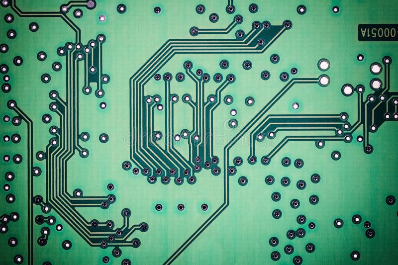 Circuit, Carte Mère, Ordinateur Et Fond Moderne De L&rsquo;électronique Image